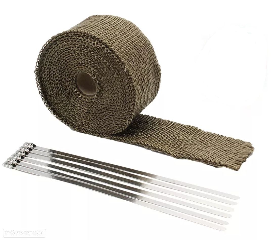 Fita térmica escapes universal - 10M x 5cm Bronze - 1