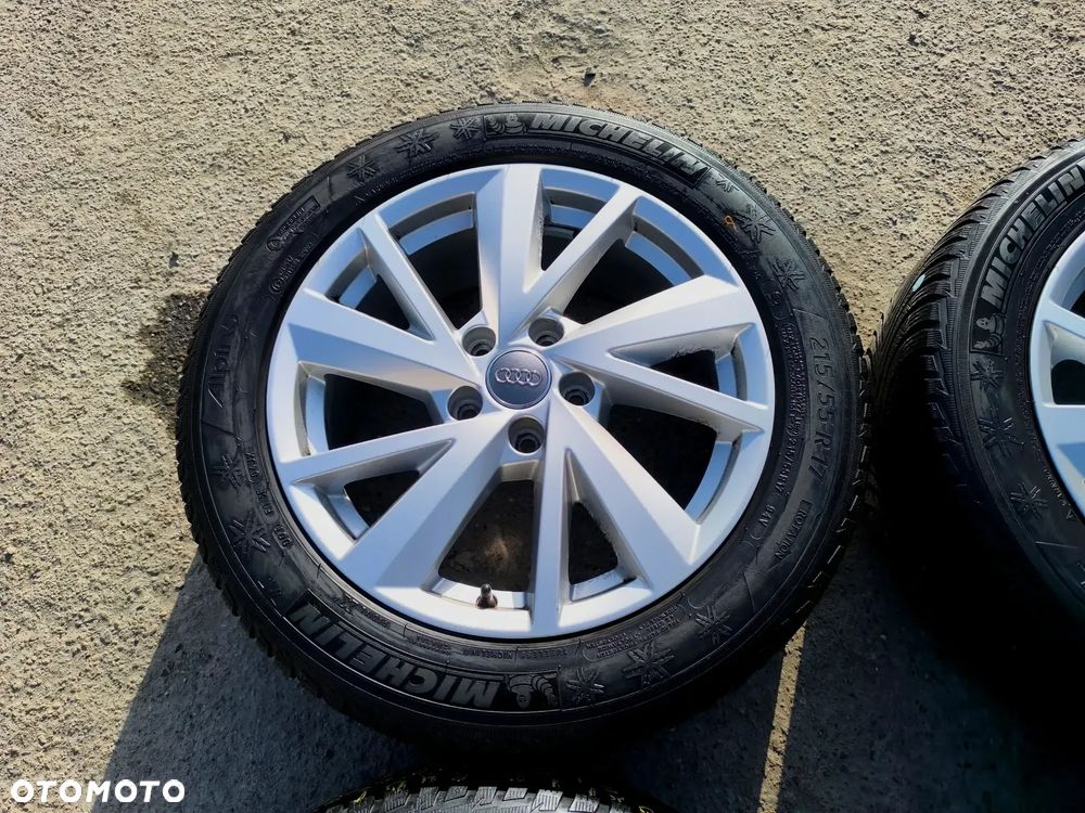 5x112 Alufelgi Felgi Aluminiowe 17 Koła Zimowe Zima AUDI A3 8V 8P A4 B5 B6 B7 A6 C5 C6 Q2 Q3 VW SHARAN II 2 TROC PASSAT B8 TIGUAN SEAT EXEO ATECA ALHAMBRA II SKODA YETI Legnica ALU-RAD 215/55 5mm - 8