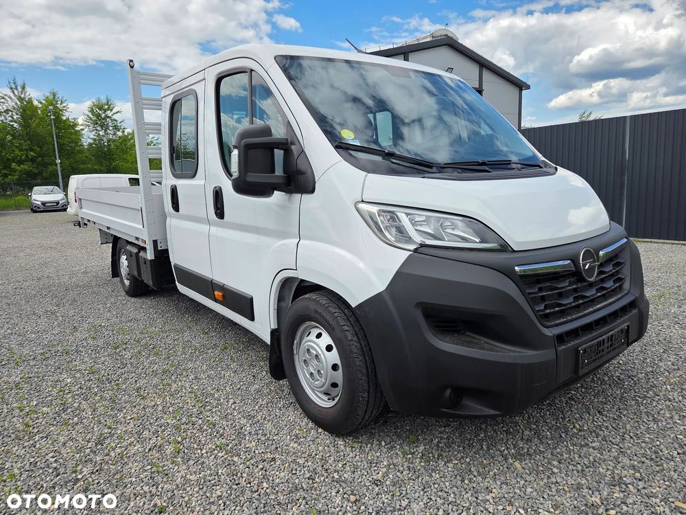 Opel Movano 2.2 140KM / Brugadówka 7-osob / Skrzyniowy dł. 3,40 / Klima / Niski przebieg !! - 1