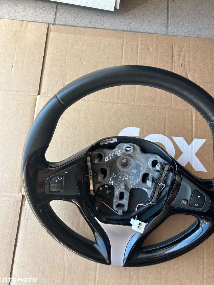 Renault Captur I kierownica ładna Clio IV 484007003R multifunkcyjna - 5
