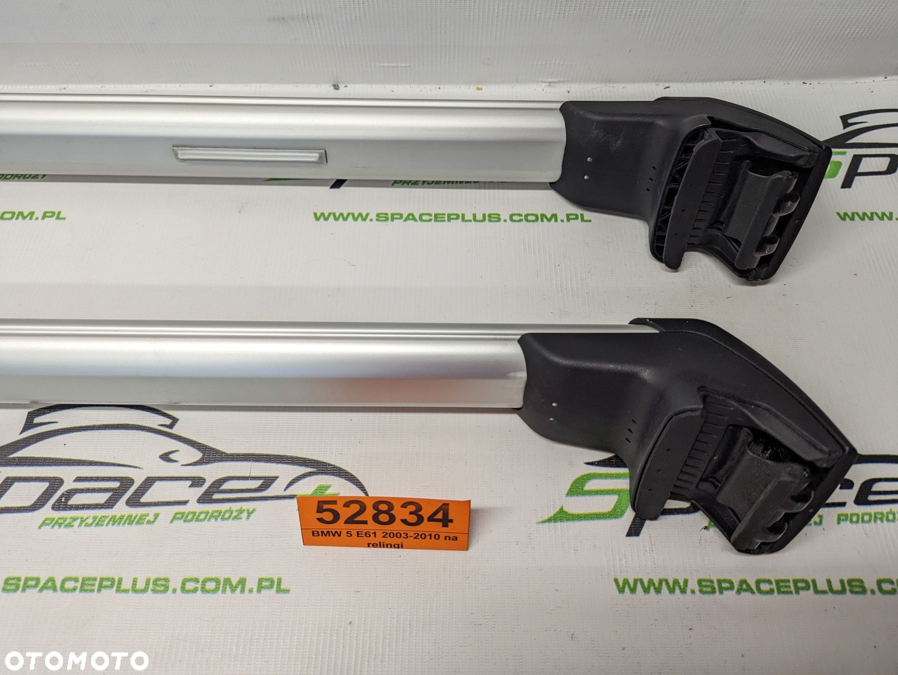 Bagażnik dachowy bazowy belki poprzeczki BMW 5 E61 2003-2010 na relingi - 7