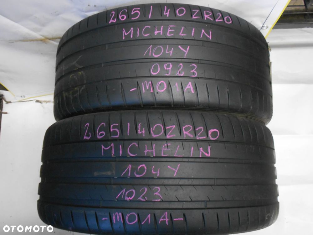 OPONY 265/40R20 MICHELIN PILOT SPORT 4S MO1 A DOT 1023 5.4MM