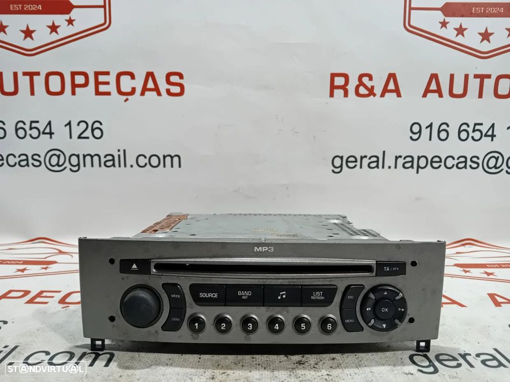 Auto Rádio Peugeot 308 96650206 XH 01 Original - 1