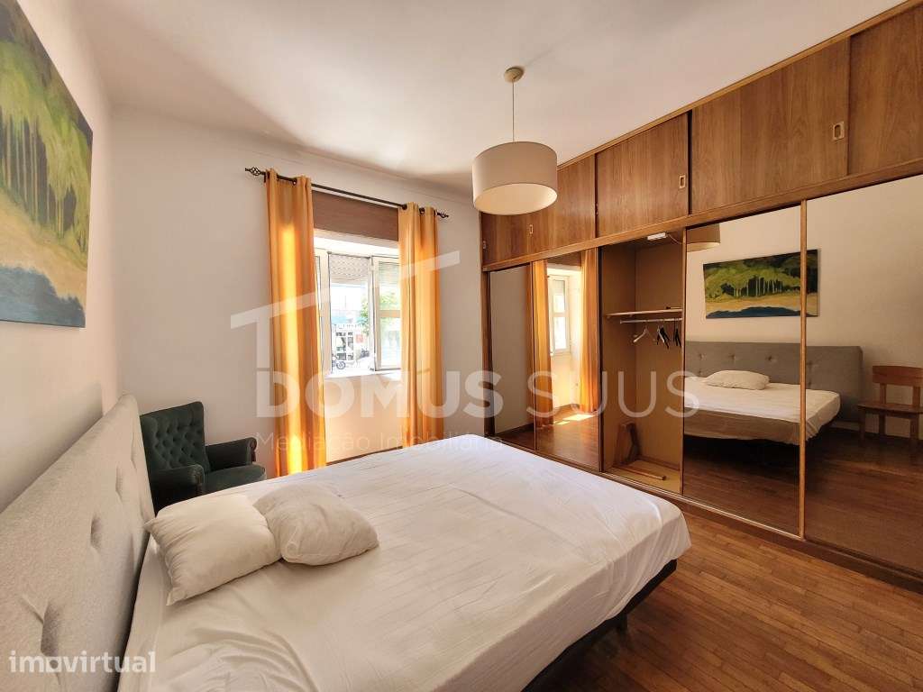 Apartamento T2 +1 todo mobilado para arrendamento - Grande imagem: 5/15