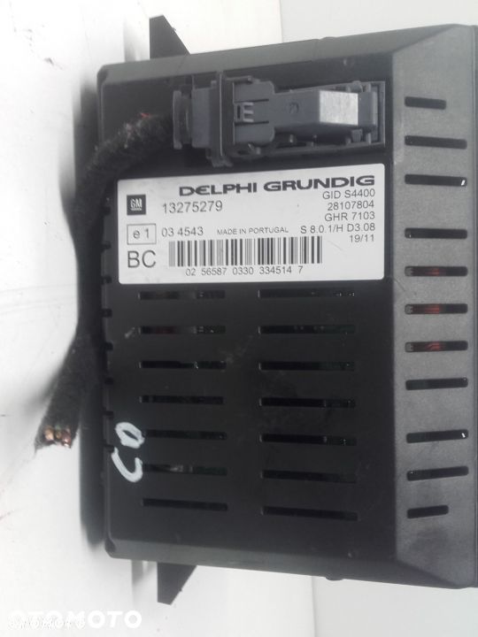 Wyświetlacz radia Corsa D 2011 - 2