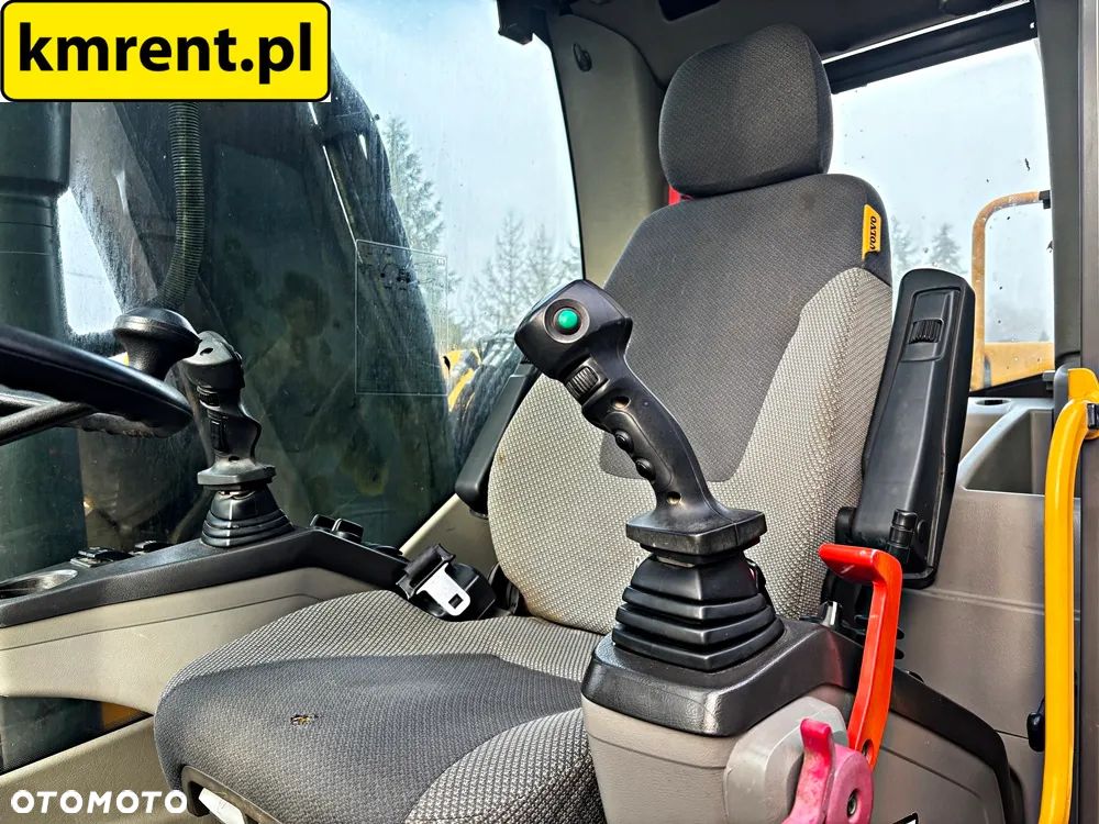 Volvo EW 140 D KOPARKA KOŁOWA GŁOWICA OBROTOWA ZE SZCZYPCAMI 2012R | Volvo ew160 , komatsu pw148 , JCB 145 175 , cat 313 316 , mecalac 15mwr - 29