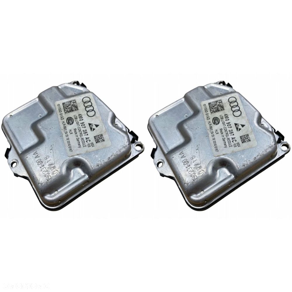 2x PRZETWORNICA moduł LED AUDI A4 A5 Q7 RS4 4M0907397AC 4M0907397AD typ: HELLA - 1