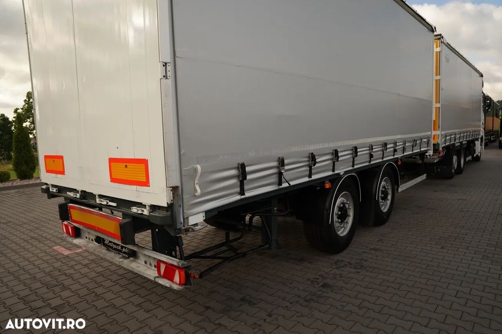 Mercedes-Benz ACTROS 2551 / TANDEM COMBINAT 120 M3 / TRAVERSĂ / RIDICATIVĂ / PUNTE RIDICATIVĂ / PODEA REZISTENTĂ - 14
