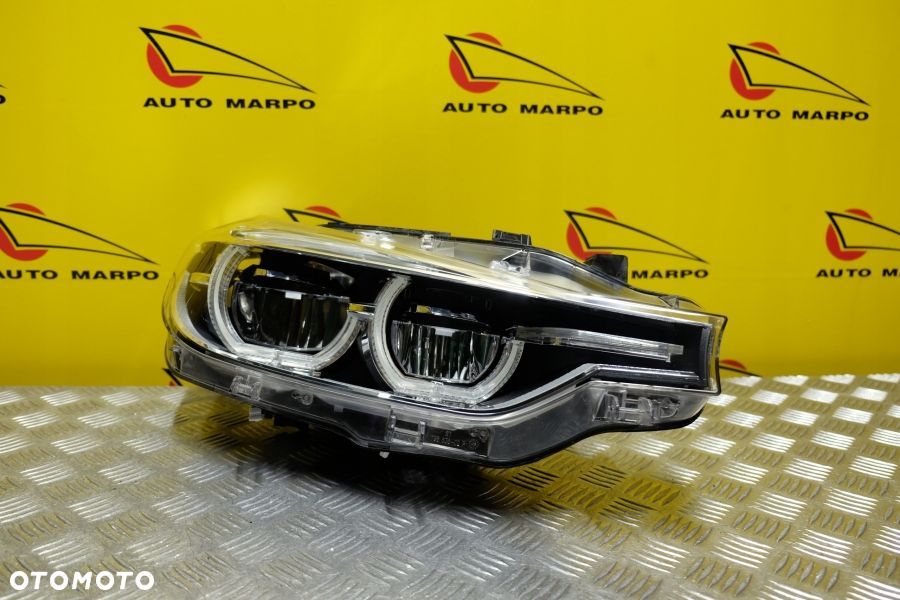 BMW 3 F30 F31 2015- REFLEKTOR LAMPA FULL LED PRAWA USA - 5