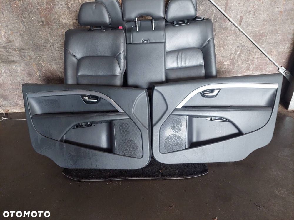 FOTELE KOMPLET LEWY PRAWY KANAPA TYŁ + BOCZKI VOLVO V70 III LIFT SKÓRA - 8