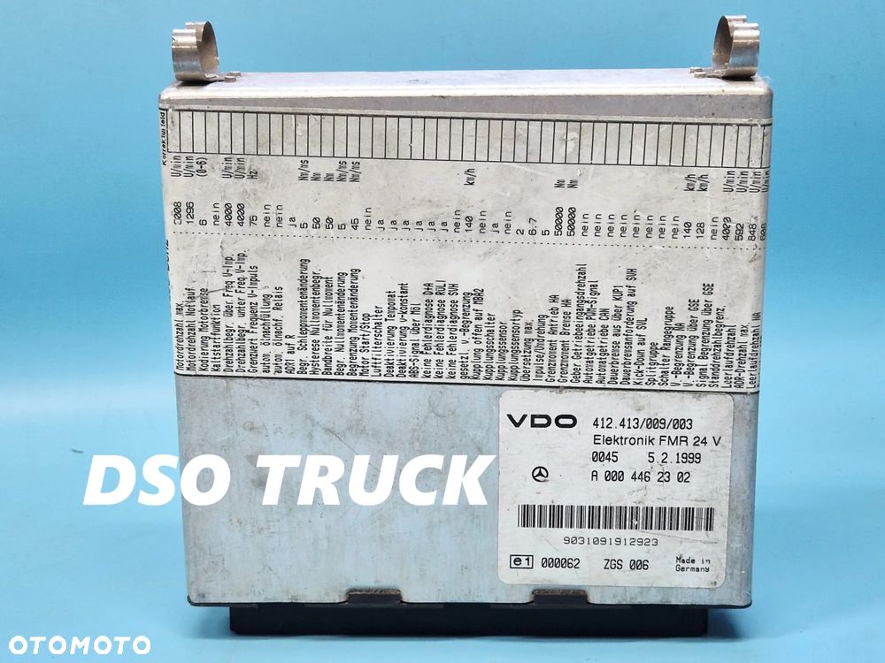 Sterownik A0004462302 VDO 412.413 009 003 ELEKTRONIK FMR Mercedes - 2