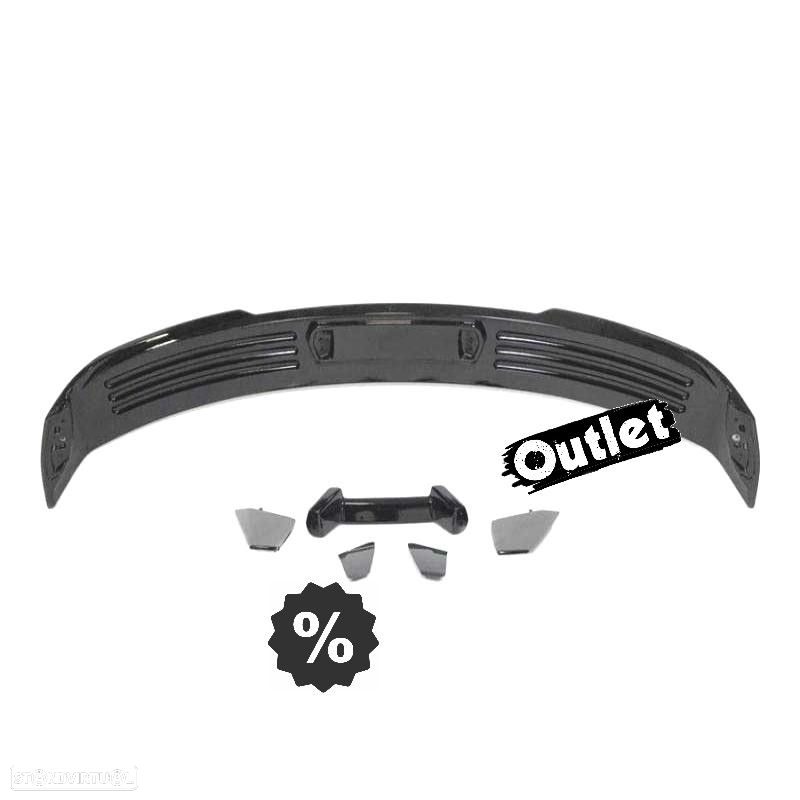 C011936C1 AILERON SPOILER PARA FORD MUSTANG LOOK GT500 15-19 PRETO BRILHANTE - 7