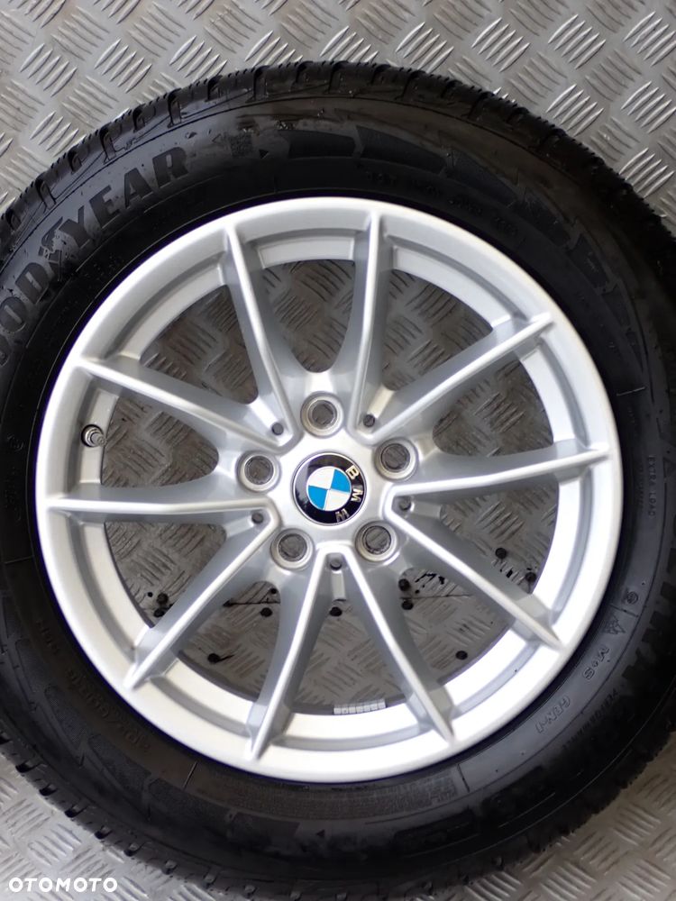 KOŁA FELGI ALUMINIOWE BMW 6,5JX16  ET 22  5X112  BMW 6876921 Z OPONAMI ZIMA GOOD YEAR  205/60/16 - 5