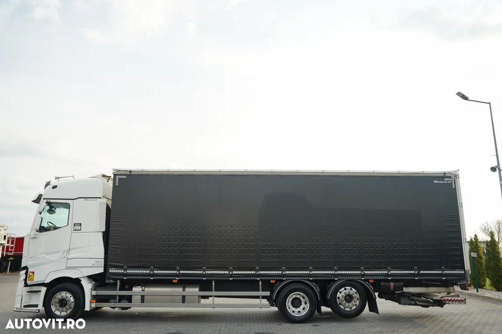 Renault T HIGH 440 DTI 13 / 6X2 / 9.5 M CORTINĂ / I-PARK COOL / PUNTE RELAXABILĂ / PODEA REZISTENTĂ / JANTE DIN ALIAJ / DHOLLANDIA LIFT / - 3