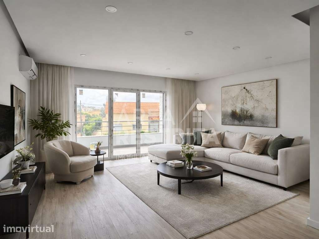 APARTAMENTO T3 NOVO COM TERRAÇO, PARQUEAMENTO E ARRECADAÇAO, CONDOM... - Grande imagem: 4/22