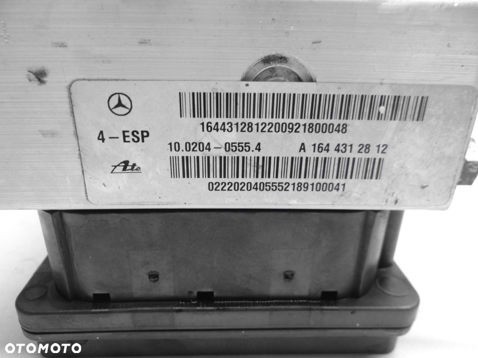 ML W164 LIFT Pompa sterownik abs 1645458232 - 5