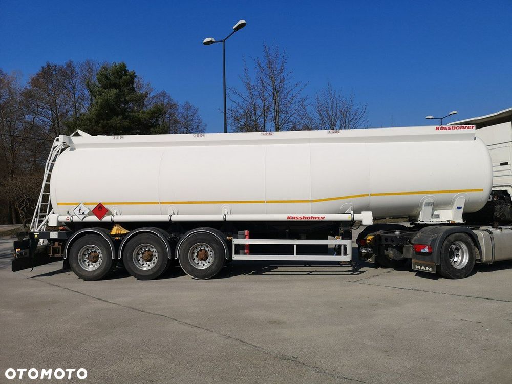 Kassbohrer Cysterna Paliwowa LGBF 4 Komorowa Mało Używana Super Stan! - 4