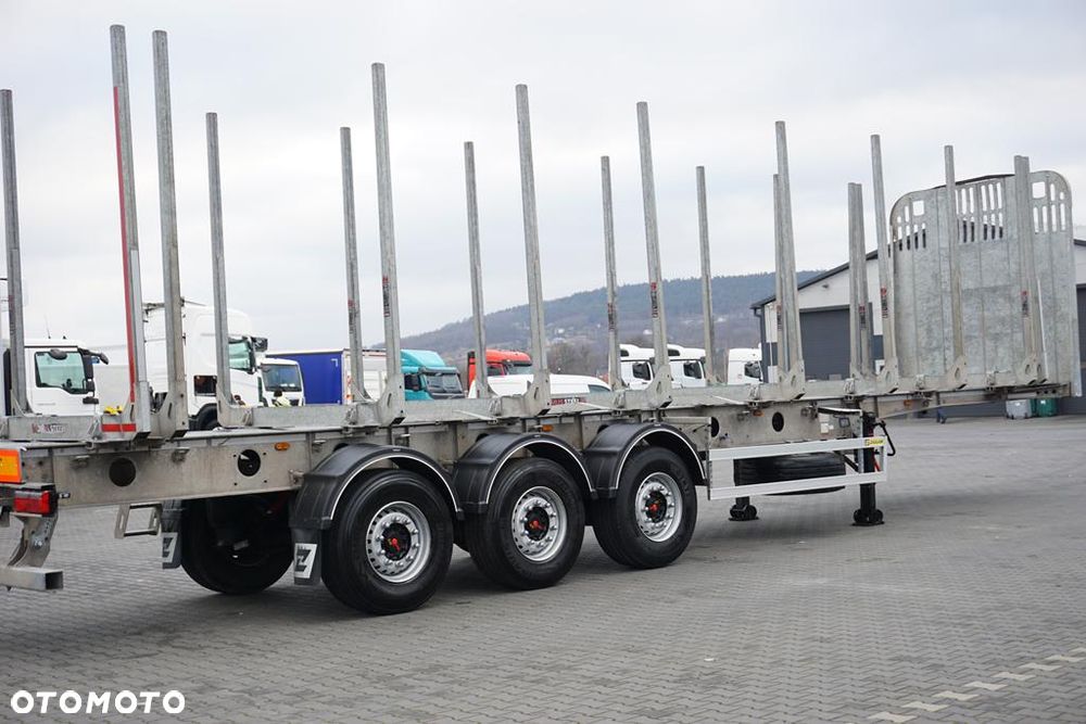 Zaslaw / KŁONICOWA / DO DREWNA / WAGA 6 400 KG / OŚ PODNOSZONA - 19