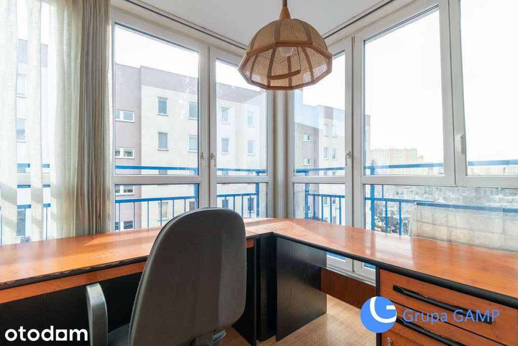 60m2, balkon, garderoba, studio*Białoprądnicka