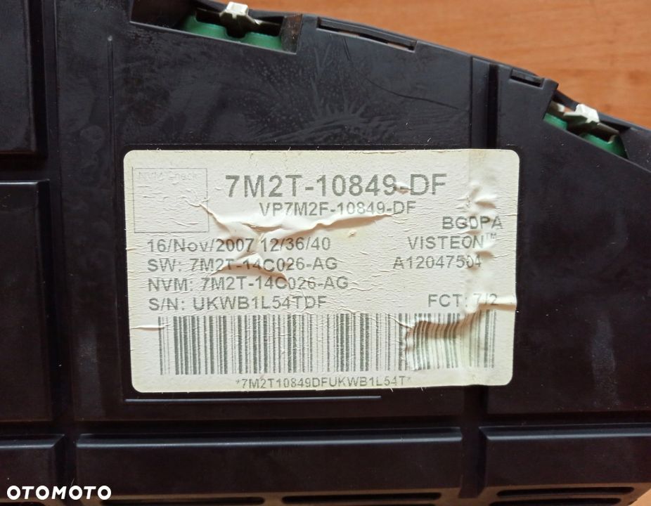 ZEGARY LICZNIK FORD S-MAX 1.8 TDCI 7M2T-10849-DF - 2