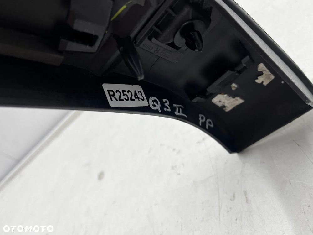 Listwa Audi Q3 II 83a 18r.- prawy przedni rant nadkola błotnika nakładka STRUKTURALNA prawy przód 83 - 24