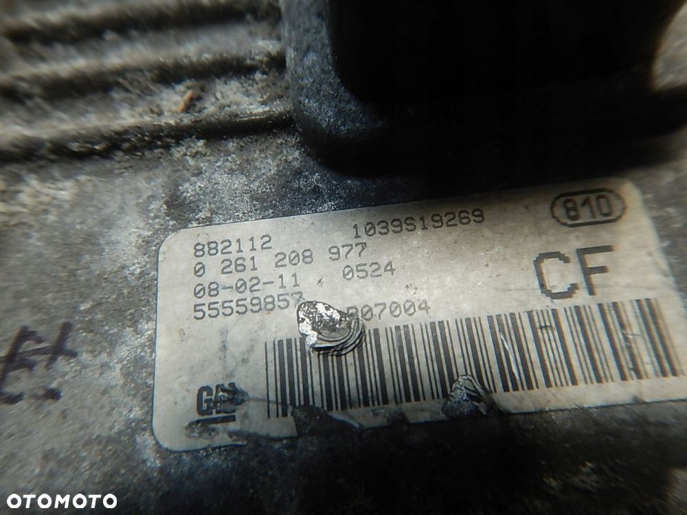 STEROWNIK KOMPUTER OPEL ASTRA H 1.6 0261208977 55559857 - 3