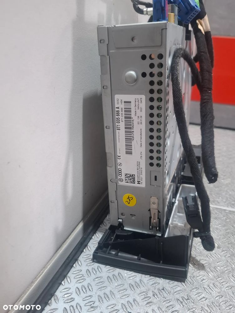 Radio nawigacja mmi czytnik Audi A4B8 2009 rok nr 8T1035666A - 4