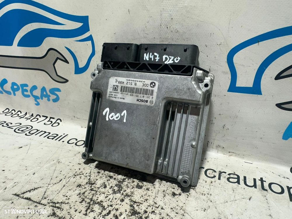 .Centralina Motor Original Bosch BMW N47D20C 8512499 0281017551 2007 - 2015 - 4