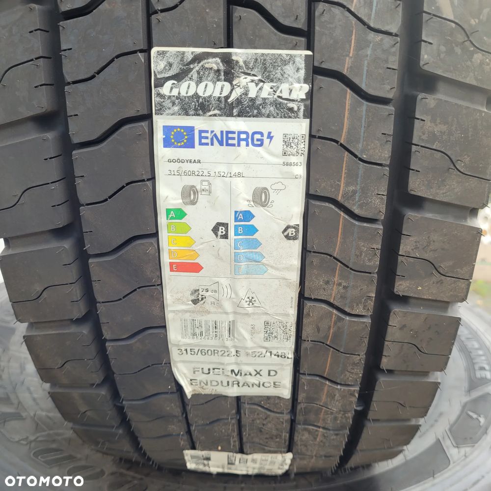 OPONY NOWE GOODYEAR 315/60 R22.5 152/148L FUELMAXD ENDURANCE - 4