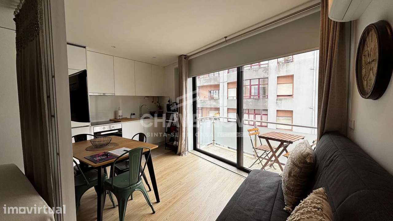 Apartamento T0 Novo convertido em T1 em Leça da Palmeira - Grande imagem: 4/16