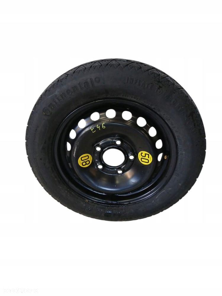koło zapasowe dojazdowe 125/90/r15 dot 1200 bmw e46 touring koło zapasowe - 1
