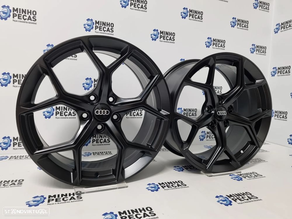 Jantes Audi RS4 B9 8W em 18 Satin Black (5x112) - 2
