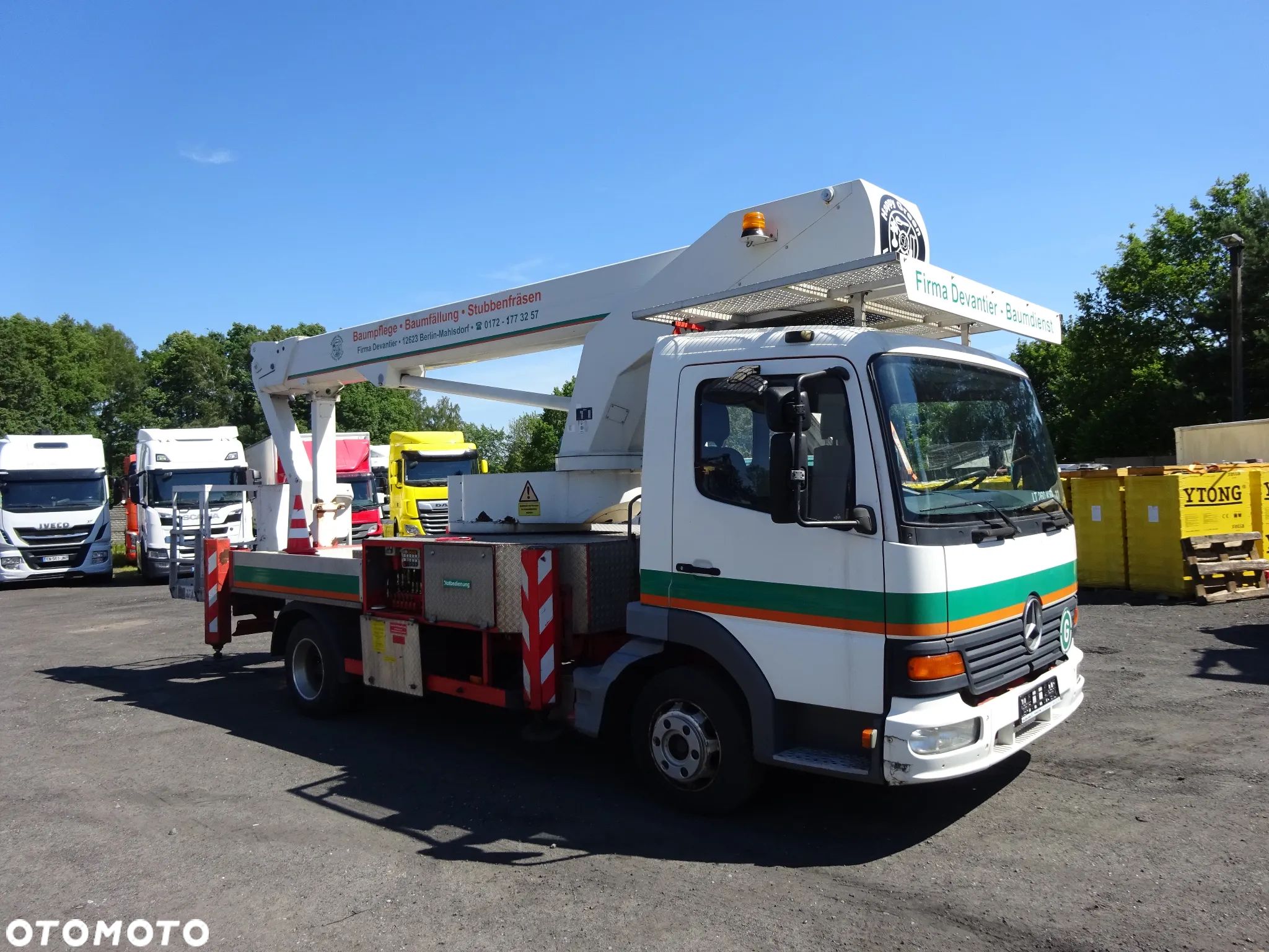 Mercedes-Benz 815 zwyżka BISON TKA 26m - 1