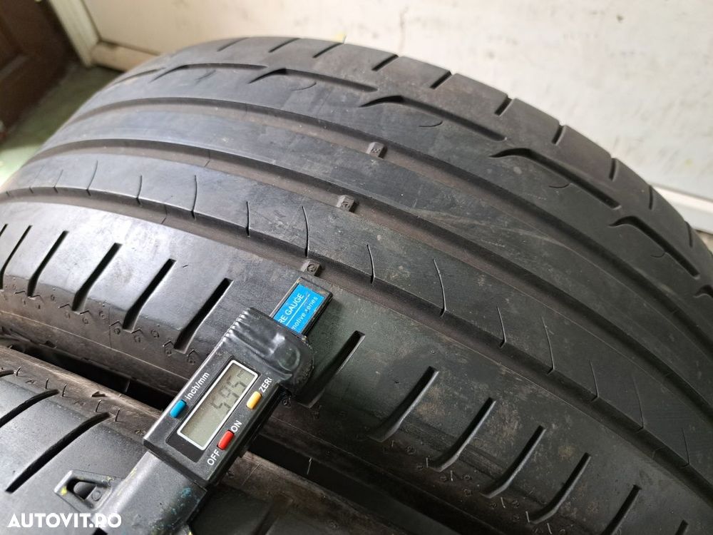 2 anvelope 225/45 R19 Dunlop profil 6mm - 3