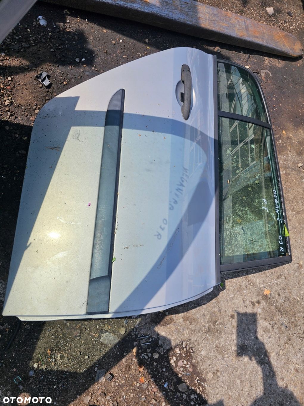 DRZQI PRAWY PRZÓD TYŁ SREBRNY RENAULT MEGANE II 03 EU SEDAN - 1