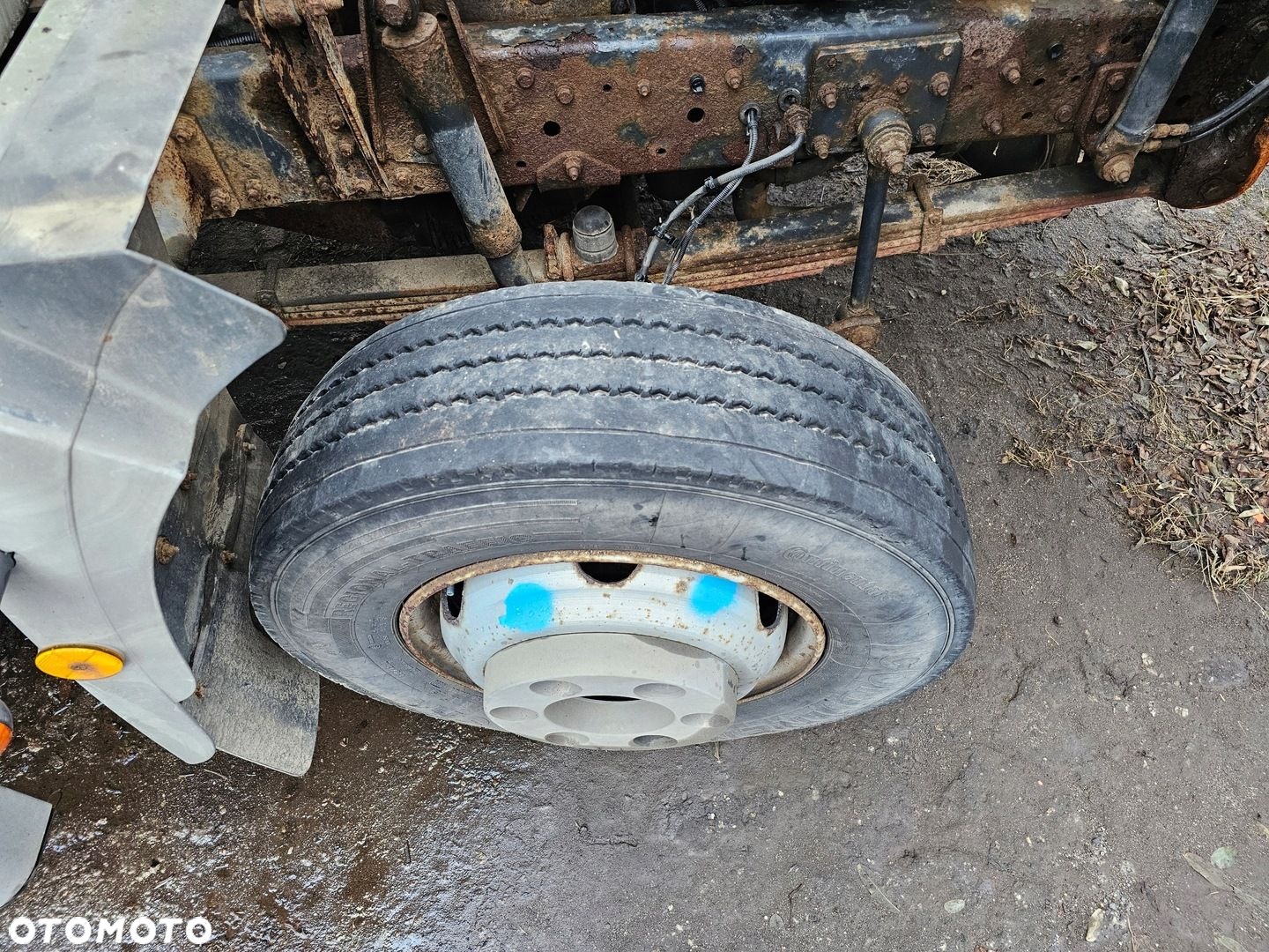 KOŁO FELGA OPONA ZAPAS IVECO EUROCARGO CONTINENTAL LSR1 225/75 R 17,5 R17.5 - 3
