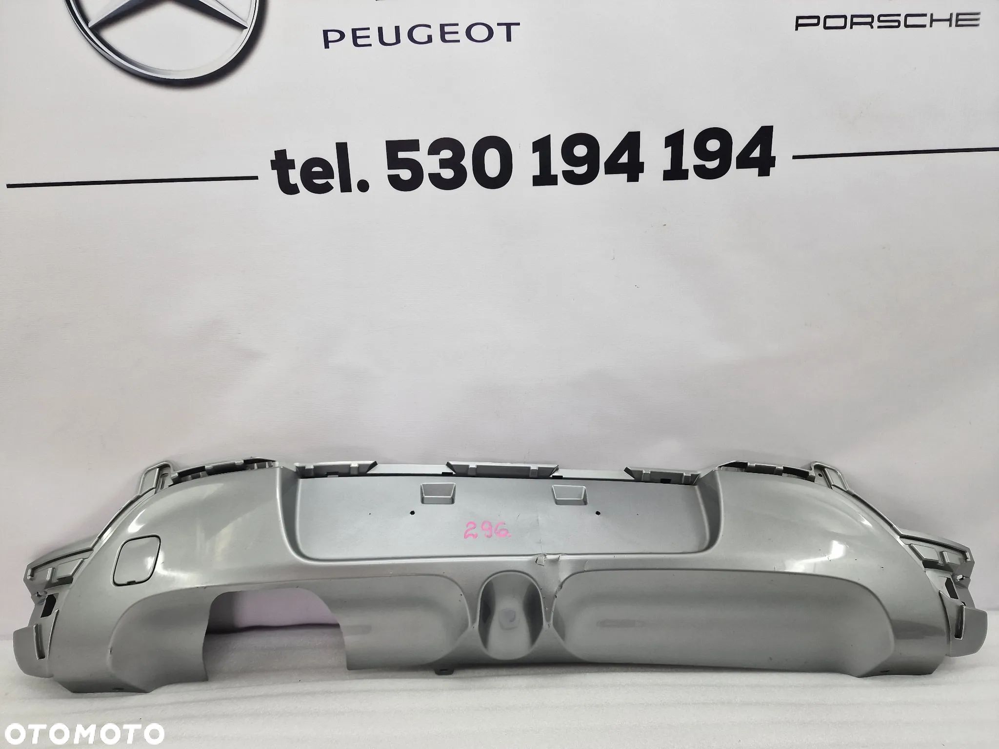 RENAULT CLIO IV 4 GT GT-LINE 14- DYFUZOR / SPOJLER ZDERZAKA TYLNEGO TYLNIEGO TYŁ , NR 850B24513R , NR AUKCJI DT296 - 1