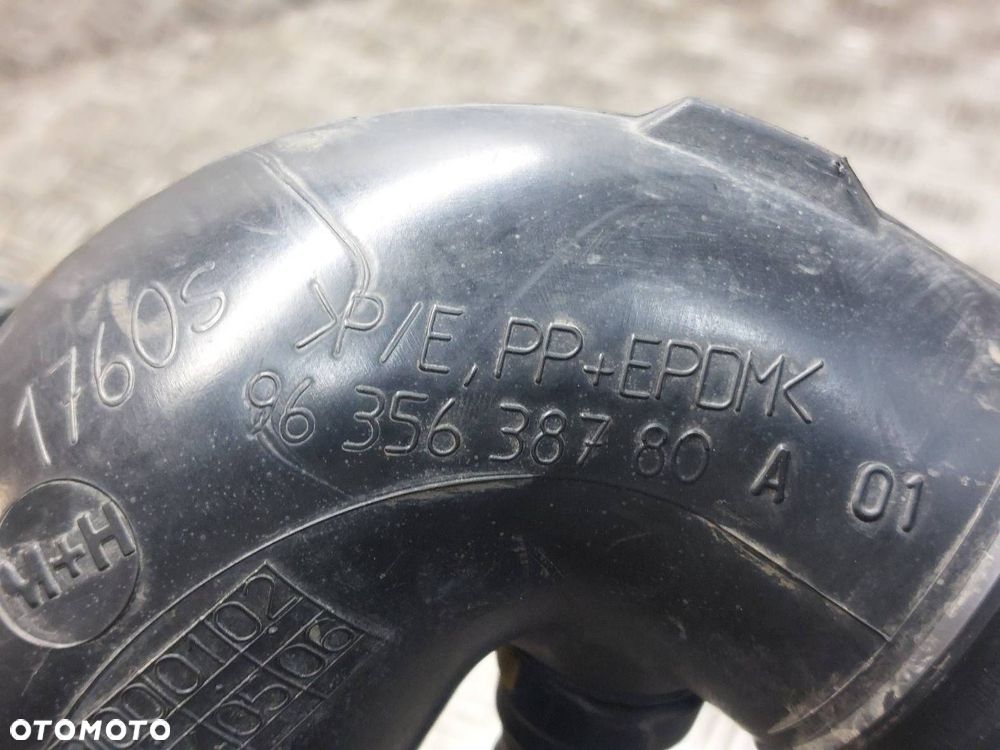 RURA DOLOT POWIETRZA CITROEN XSARA I LIFT 1.6 16V NFU 9635638780 - 3