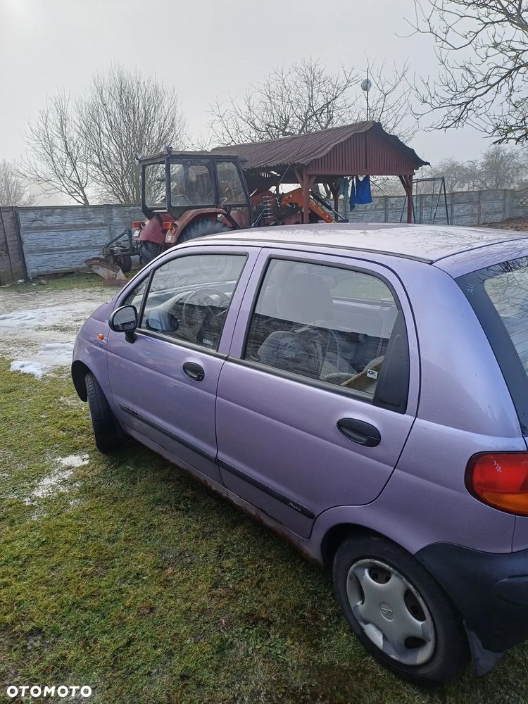 Drzwi lewe przednie Zdrowe Daewoo Matiz 2001r poj 800 900 zdrowe - 1