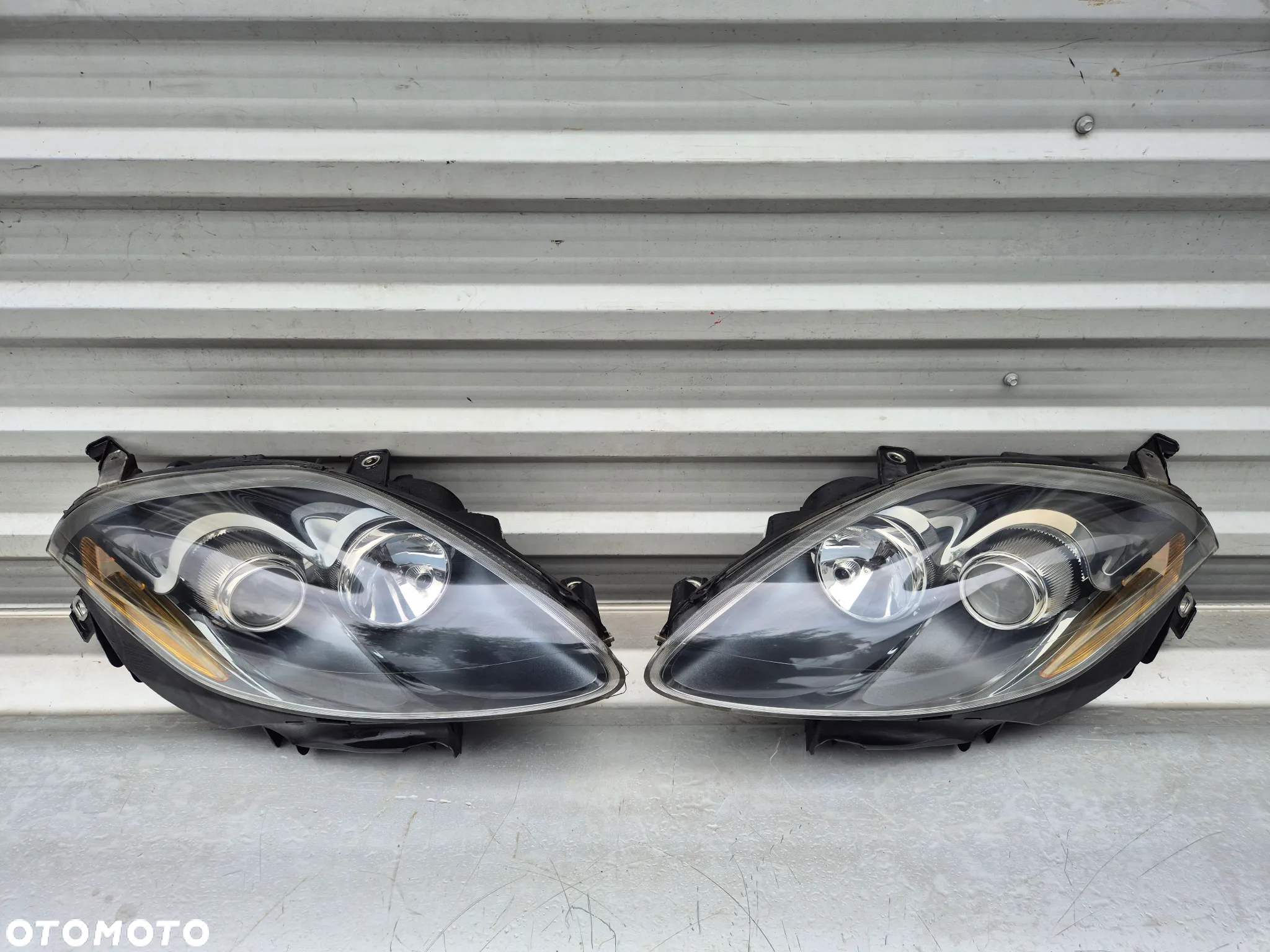Lampa Reflektor lewy prawy przód Fiat Bravo II komplet - 5