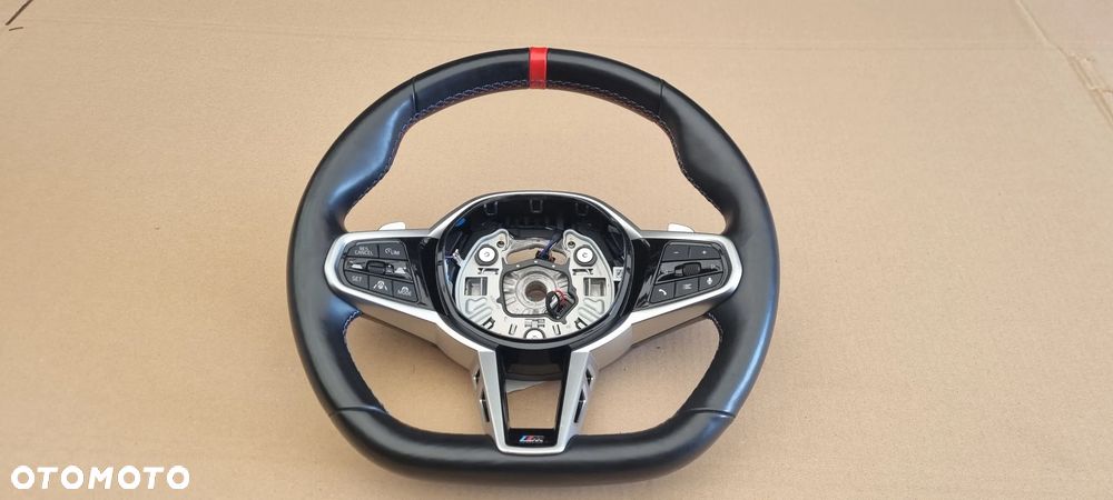 BMW 4 i4 G22 G23 G26 M-PAKIET 2020- Kierownica Skóra Oryginał - 1