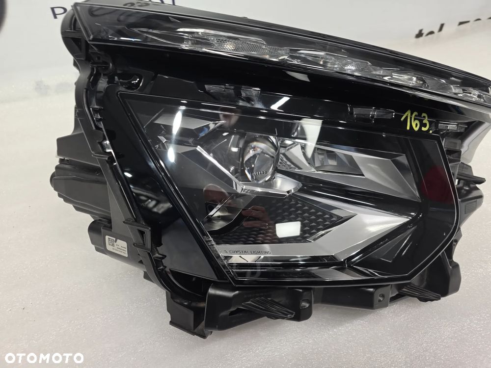 SKODA KAMIQ LIFT 23- 655 PRAWA LAMPA PRZEDNIA PRZÓD FULL LED FULLLED FULLED CRYSTAL LIGHTING , NR 655941035H , NR AUKCJI LPP163 - 5
