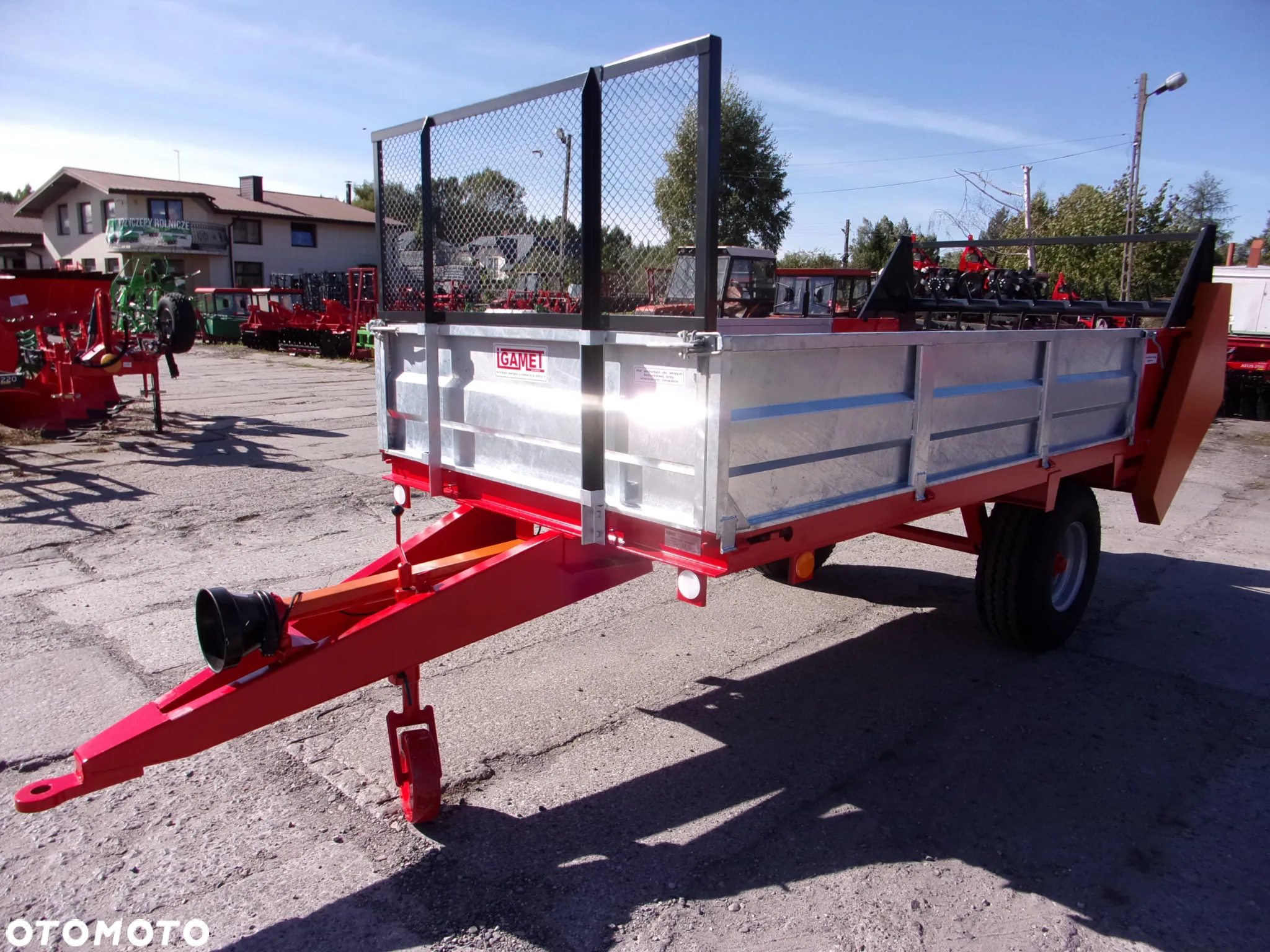 Inny Rozrzutnik obornika IGAMET N255 3,5 tony, Rostalski 4,0 tony, Jol-Met 4,5 tony, Metal-Fach 6 Ton, Carna Białostocka, Pronar, Roltrans - 8