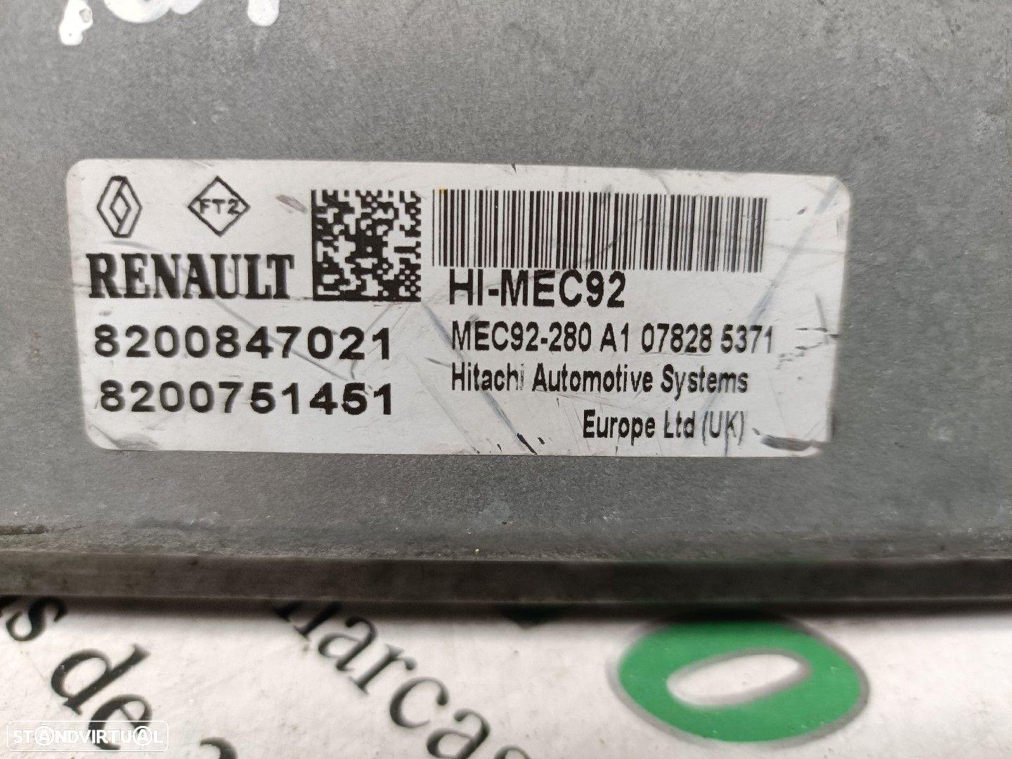 Centralina Motor Renault Megane Scenic (Ja0/1_) - 3