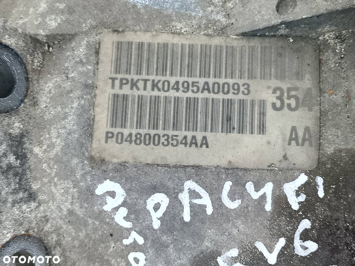 SKRZYNIA BIEGÓW AUTOMAT CHRYSLER PACIFICA P04800354AA 3.5 V6 - 11