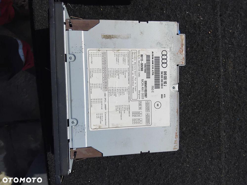 Radio Audi navi 8H0 035 192 J - 2
