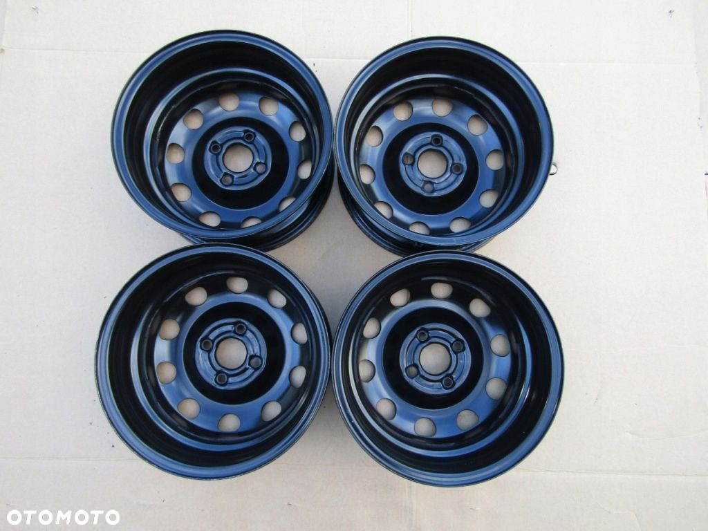 4x Felgi 14 VW Caddy Golf I II III Lupo Seat Arosa Ibiza 6j 4x100 ET43 - 15