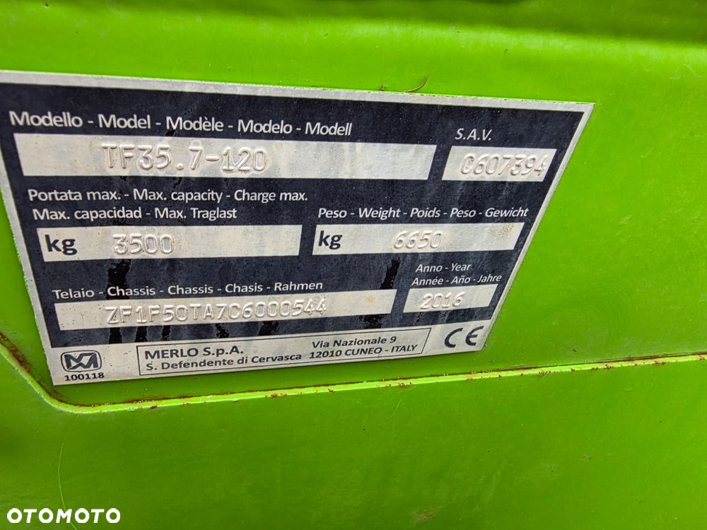 Merlo 35.7 120 - 12