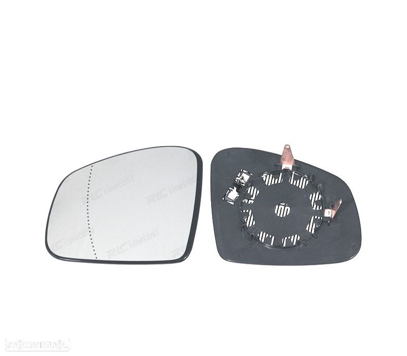 VIDRO ESPELHO BASE ESQUERDA SMART FORTWO 14- TÉRMICO - 1