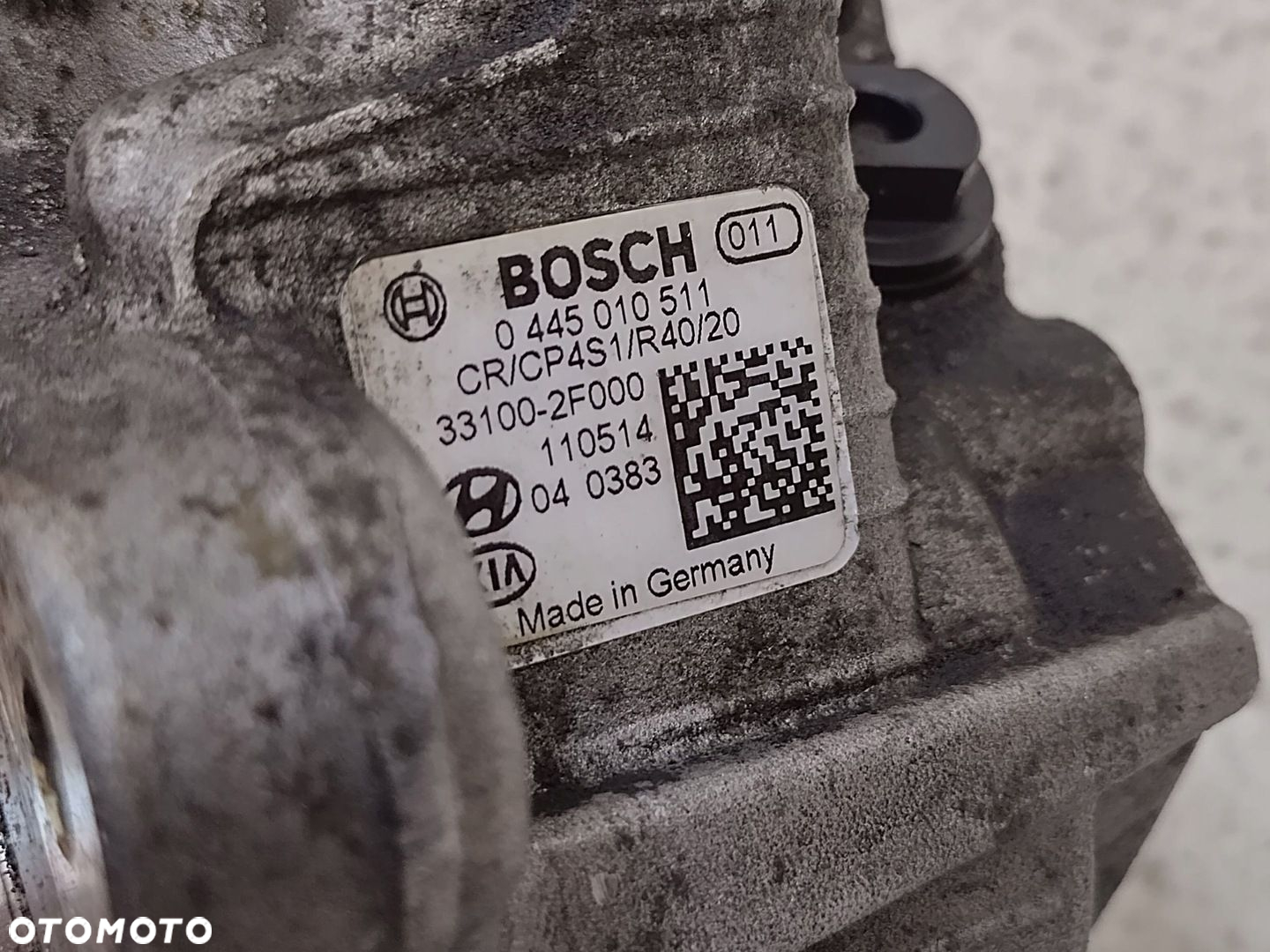 KIA HYUNDAI 2.0 CRDI D4FD POMPA WTRYSKOWA BOSCH 33100-2F000 0445010511 - 7